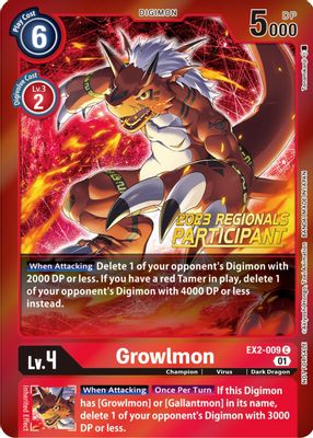 Growlmon (2023 Regionals Participant)