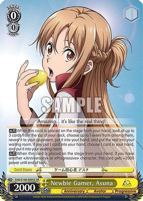 Newbie Gamer, Asuna (SR)