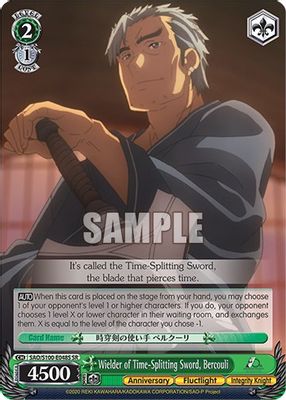 Wielder of Time-Splitting Sword, Bercouli (SR)