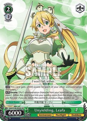 Unyielding, Leafa (SR)