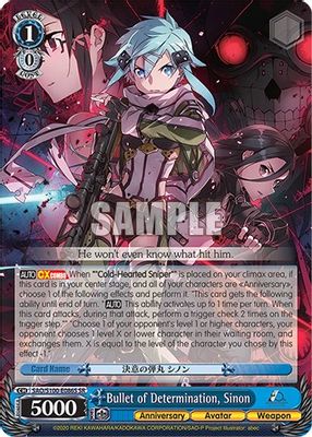 Bullet of Determination, Sinon (SR)