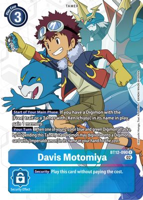 Davis Motomiya (Alternate Art)