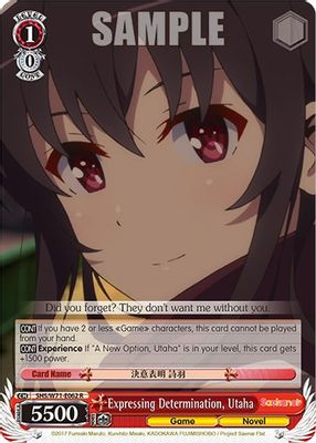 Expressing Determination, Utaha