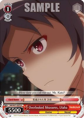 Overlooked Measures, Utaha