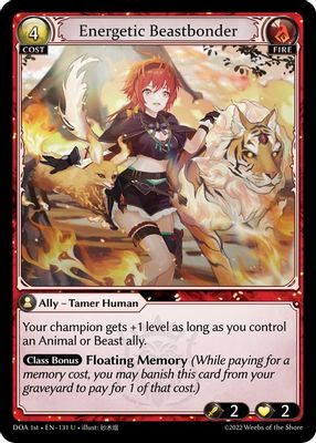 Energetic Beastbonder