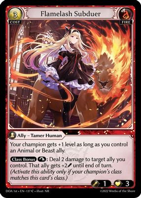 Flamelash Subduer