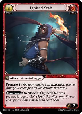 Ignited Stab