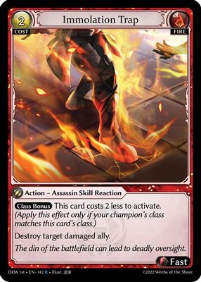 Immolation Trap