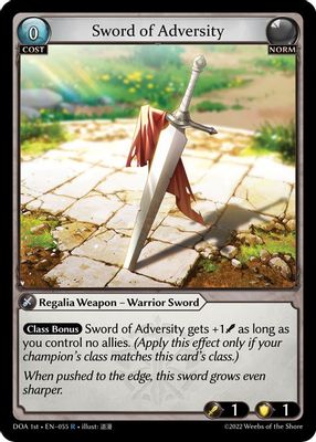 Sword of Adversity