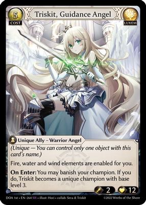 Triskit, Guidance Angel
