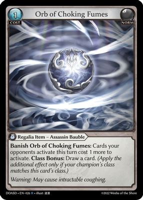 Orb of Choking Fumes