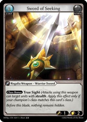 Sword of Seeking