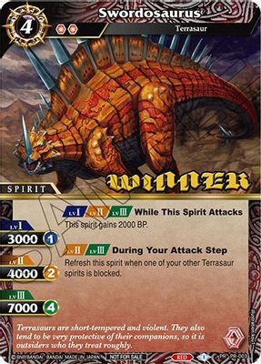 Swordosaurus (Winner)