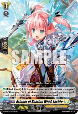 Bringer of Soaring Wind, Lachte