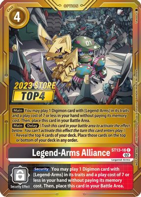 Legend-Arms Alliance (2023 Store Top 4)