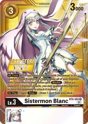 Sistermon Blanc (2023 Store Top 4)