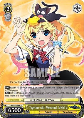 Together with Meowmel, Michiru