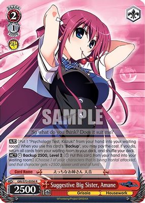 Suggestive Big Sister, Amane