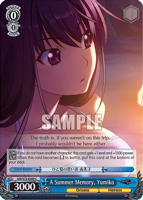 A Summer Memory, Yumiko