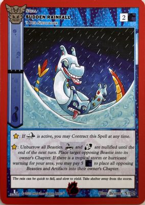 Sudden Rainfall
