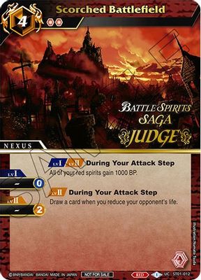 Scorched Battlefield (Judge Pack Vol. 1)