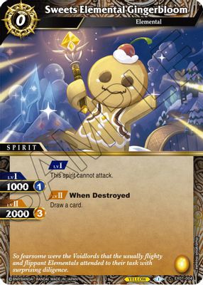 Sweets Elemental Gingerbloom