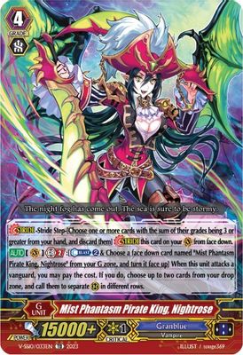 Mist Phantasm Pirate King, Nightrose (Foil)