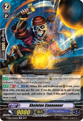Skeleton Cannoneer (Foil)