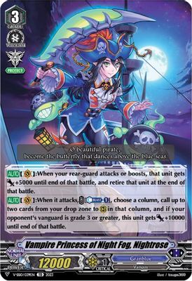 Vampire Princess of Night Fog, Nightrose (Foil)