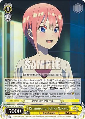 Reminiscing, Ichika Nakano