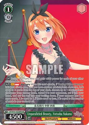 Unparalleled Beauty, Yotsuba Nakano (OFR)