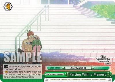 Parting With a Memory (RRR)