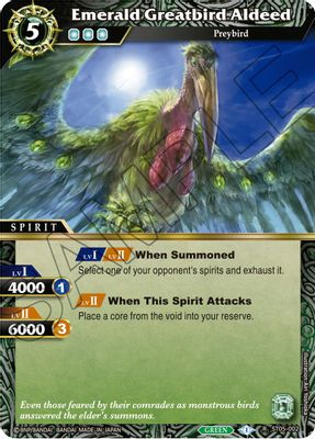 Emerald Greatbird Aldeed
