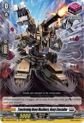 Transforming Heavy Machinery, Heavy Constalion