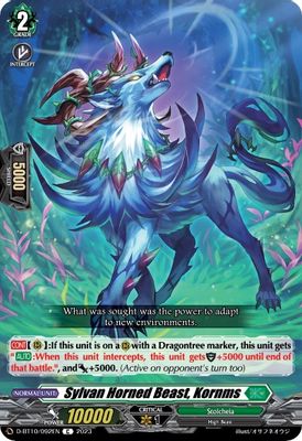 Sylvan Horned Beast, Kornms