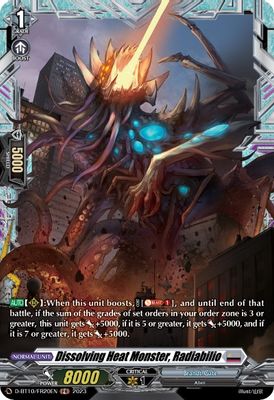 Dissolving Heat Monster, Radiabilio (FR)