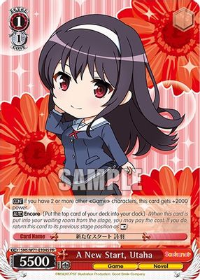 A New Start, Utaha (Foil)
