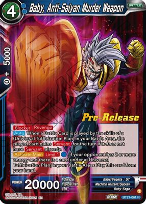 Baby, Anti-Saiyan Murder Weapon