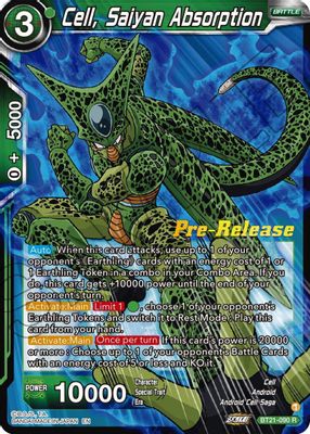 Cell, Saiyan Absorption