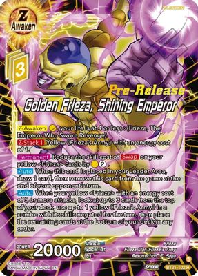 Golden Frieza, Shining Emperor