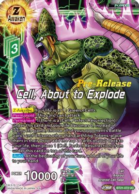 Cell, About to Explode