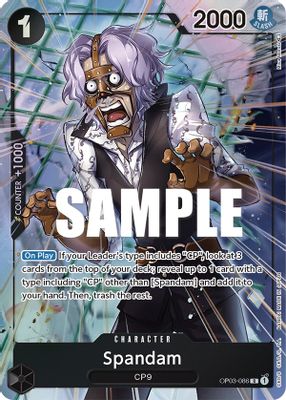 Spandam (Alternate Art)