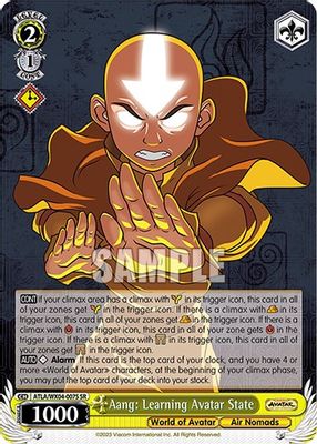 Aang: Learning Avatar State (SR)