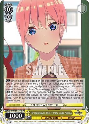 The Quintuplets After 5 Years, Ichika Nakano (Foil)