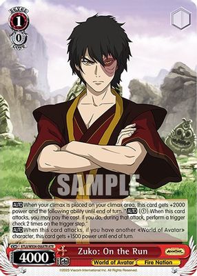 Zuko: On the Run (ATR)