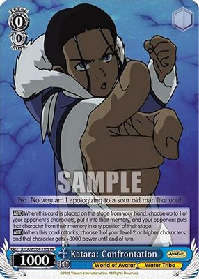 Katara: Confrontation (Foil)