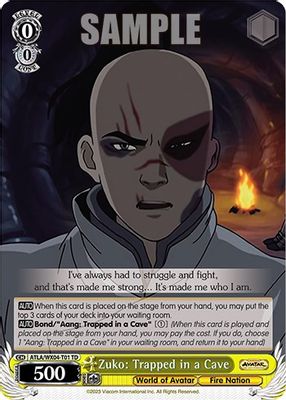 Zuko: Trapped in a Cave
