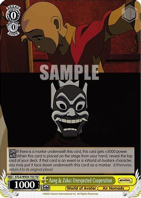 Aang & Zuko: Unexpected Cooperation