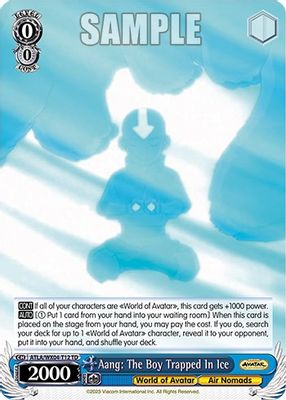 Aang: The Boy Trapped In Ice