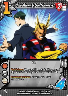 All Might & Sir Nighteye (XR)